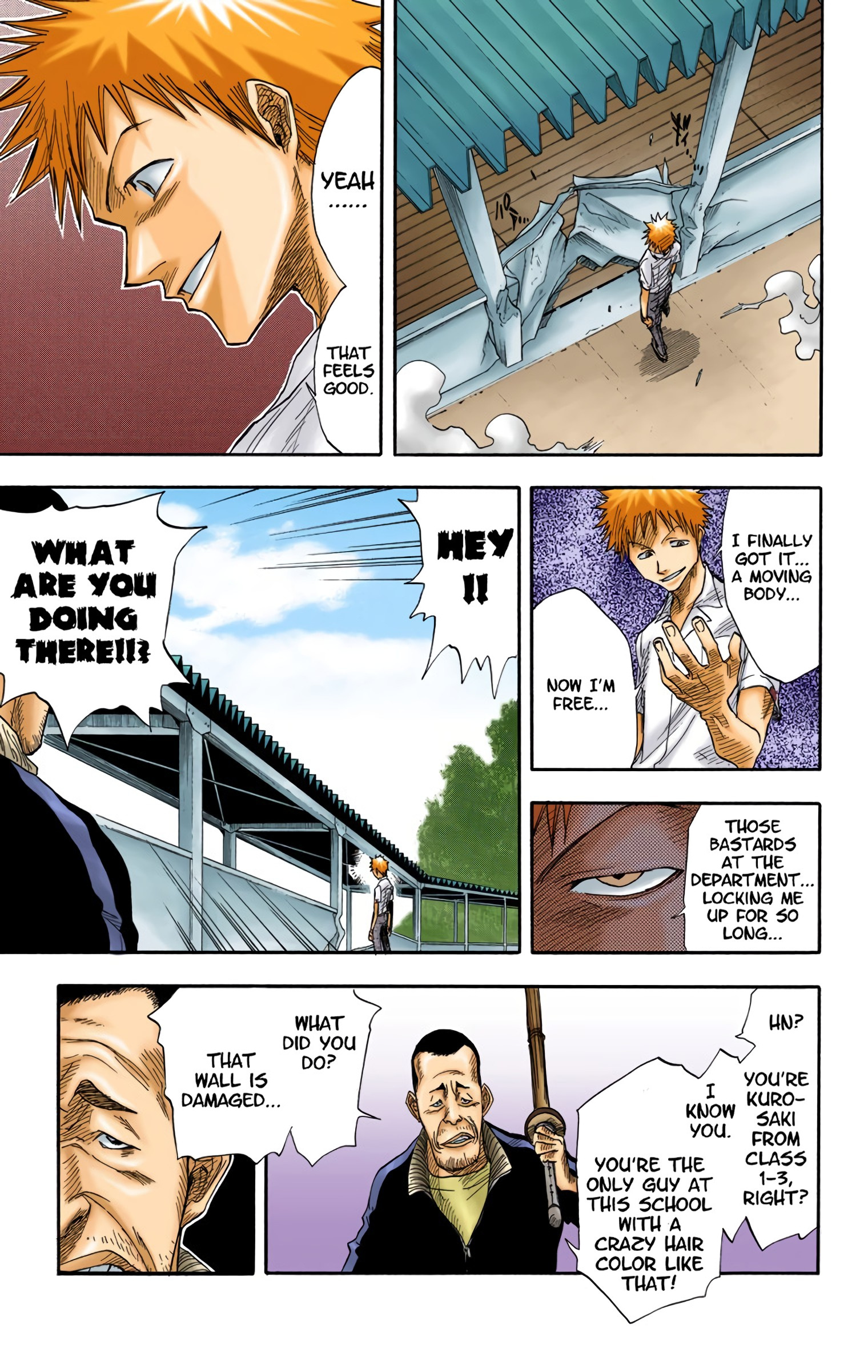 Bleach - Digital Colored Comics - Vol.2 Chapter 14: School Daze!!!