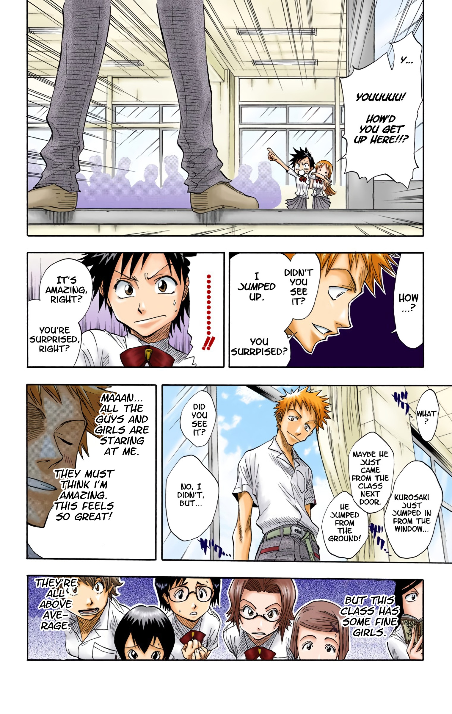 Bleach - Digital Colored Comics - Vol.2 Chapter 14: School Daze!!!