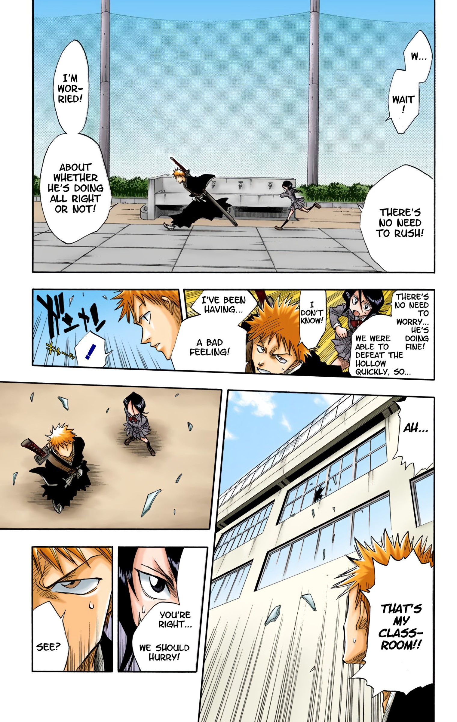 Bleach - Digital Colored Comics - Vol.2 Chapter 14: School Daze!!!