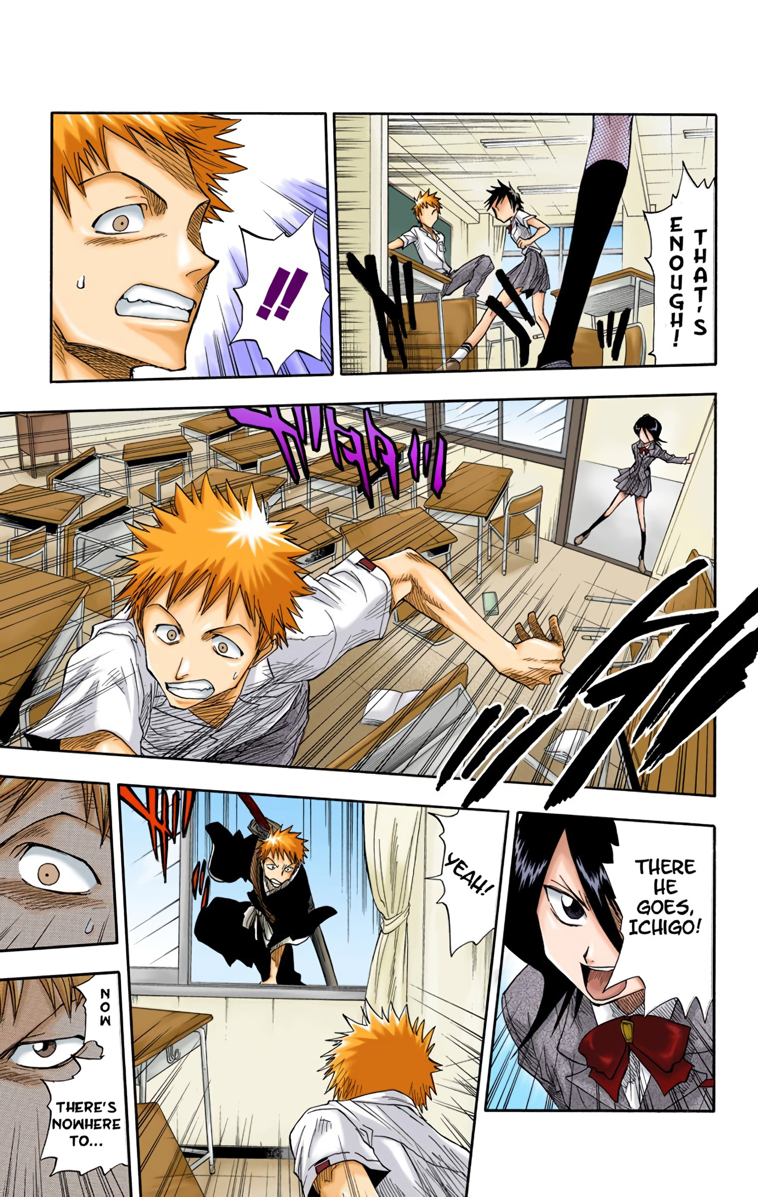 Bleach - Digital Colored Comics - Vol.2 Chapter 14: School Daze!!!