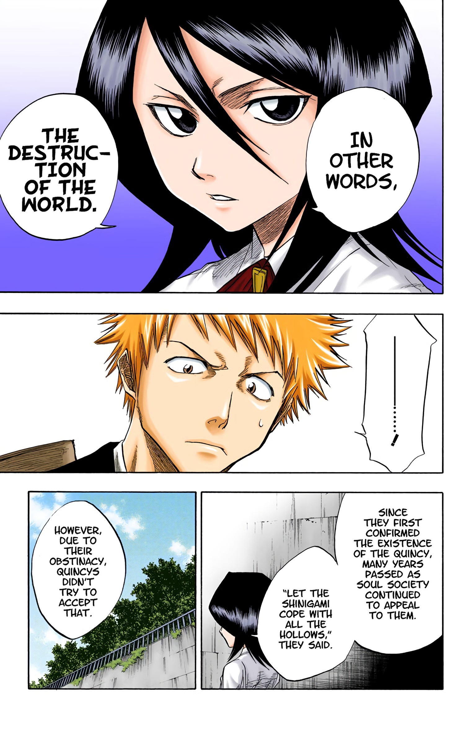 Bleach - Digital Colored Comics - Vol.6 Chapter 46: Karneades ~ Back-To-Back