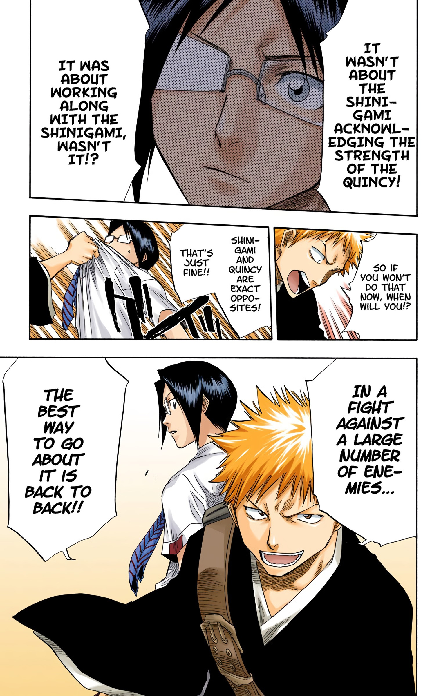 Bleach - Digital Colored Comics - Vol.6 Chapter 46: Karneades ~ Back-To-Back