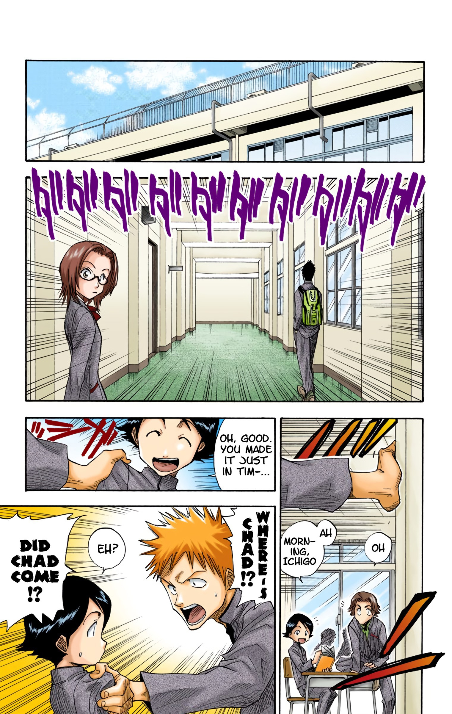 Bleach - Digital Colored Comics - Vol.2 Chapter 8: Chase Chad Around