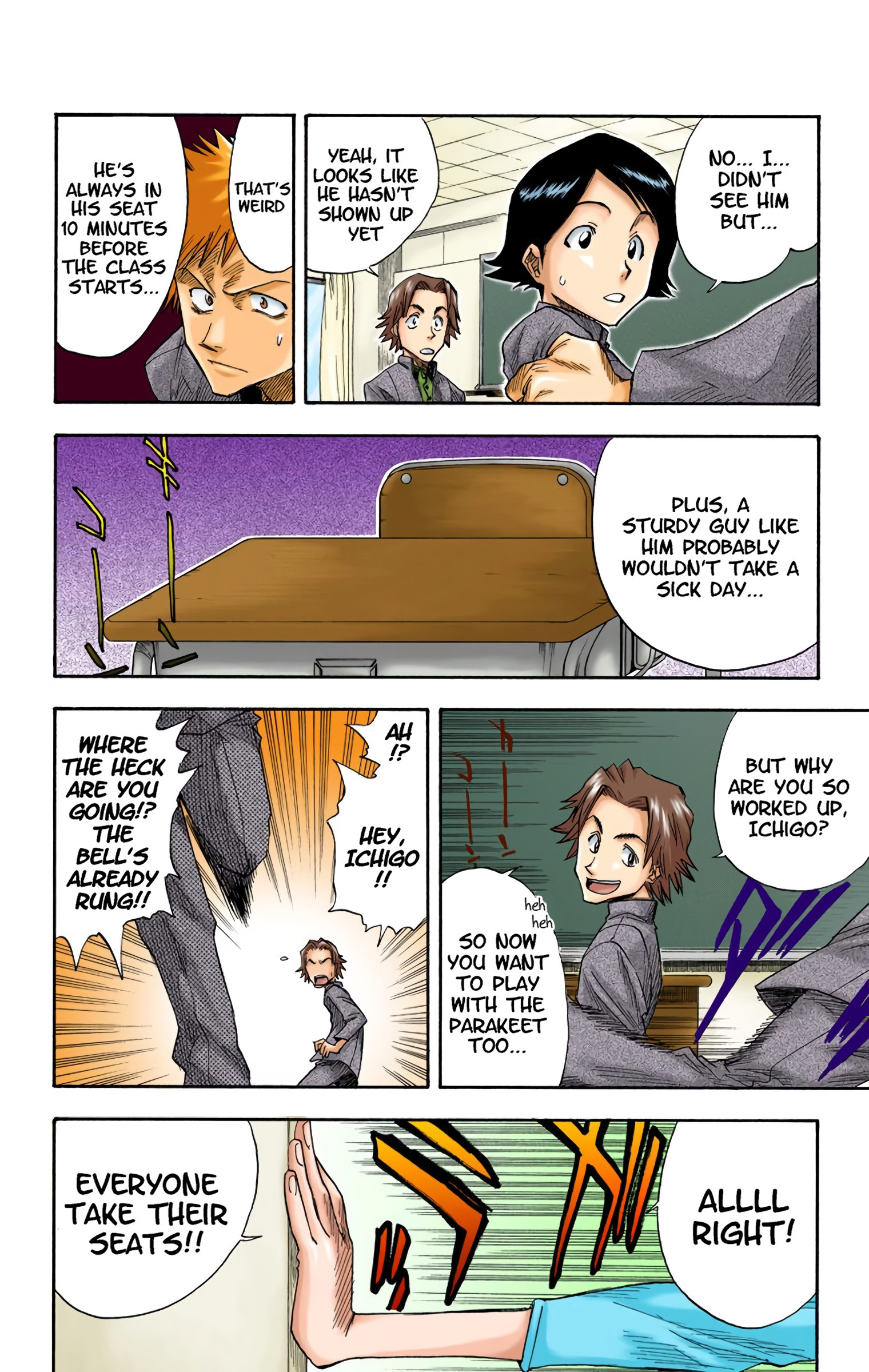 Bleach - Digital Colored Comics - Vol.2 Chapter 8: Chase Chad Around