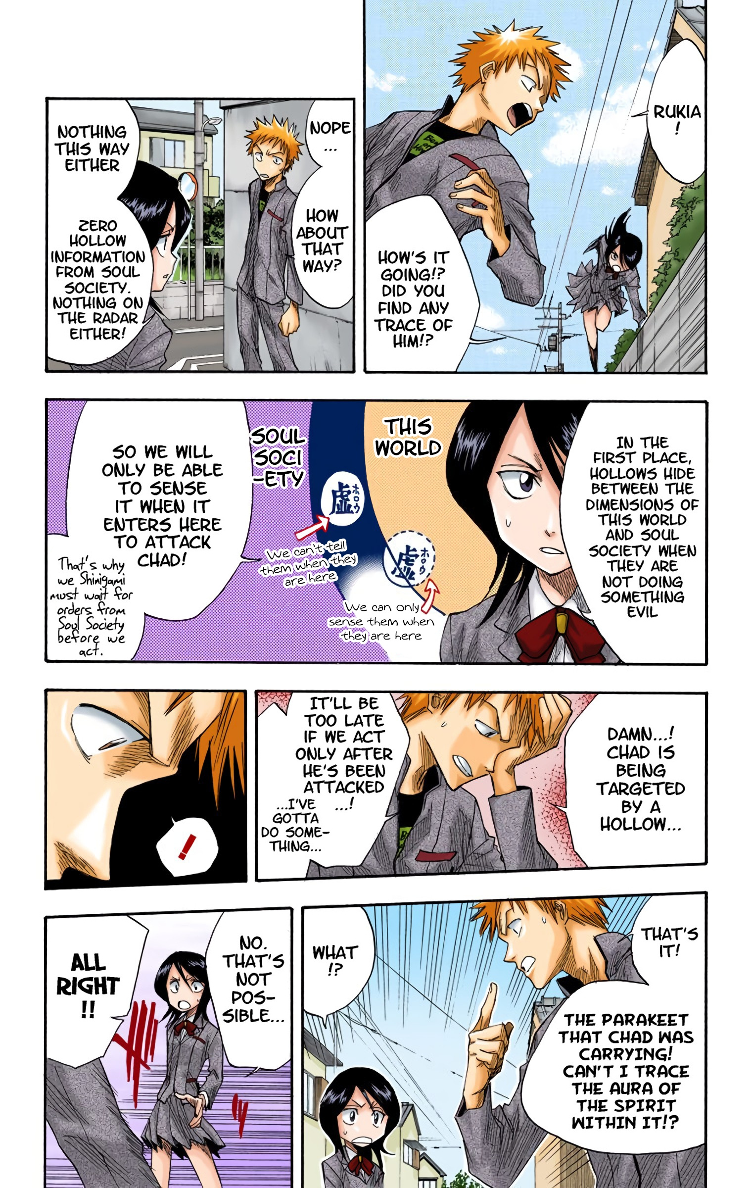 Bleach - Digital Colored Comics - Vol.2 Chapter 8: Chase Chad Around