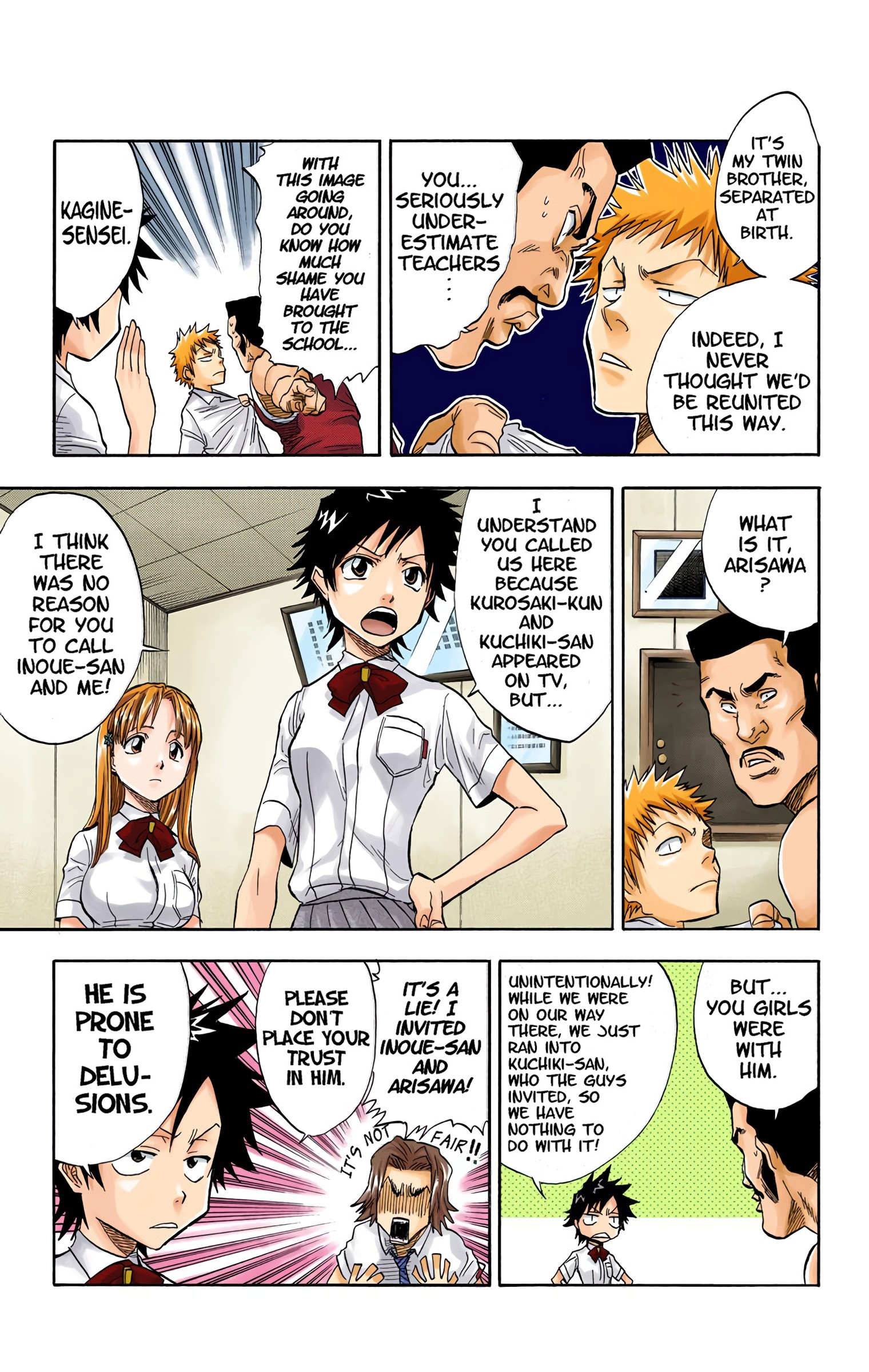 Bleach - Digital Colored Comics - Vol.4 Chapter 33: Rockin' Future 7