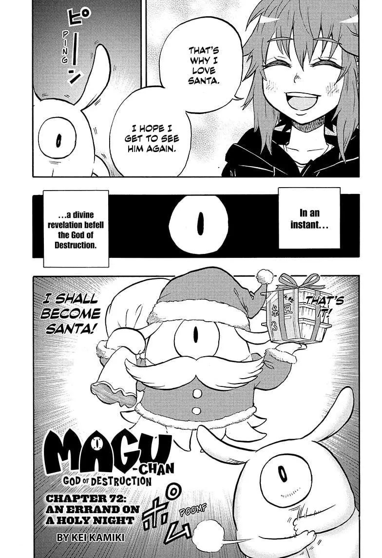 Magu-Chan: God Of Destruction - Chapter 72