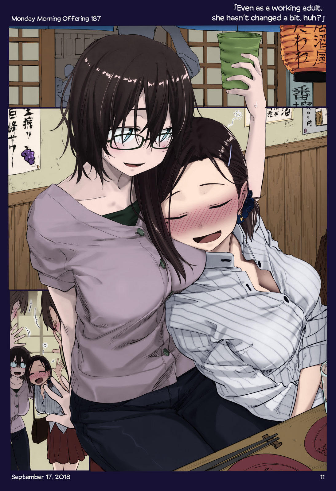 Getsuyoubi No Tawawa (Twitter Webcomic) (Fan Colored) - Vol.7 Chapter 21: Part Vii: Monday Morning Offerings (181-202)