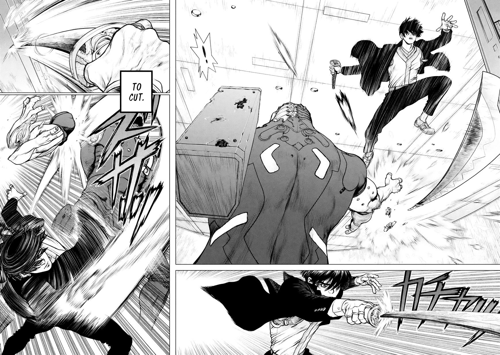 Origin - Chapter 31 : Railgun Vs Katana