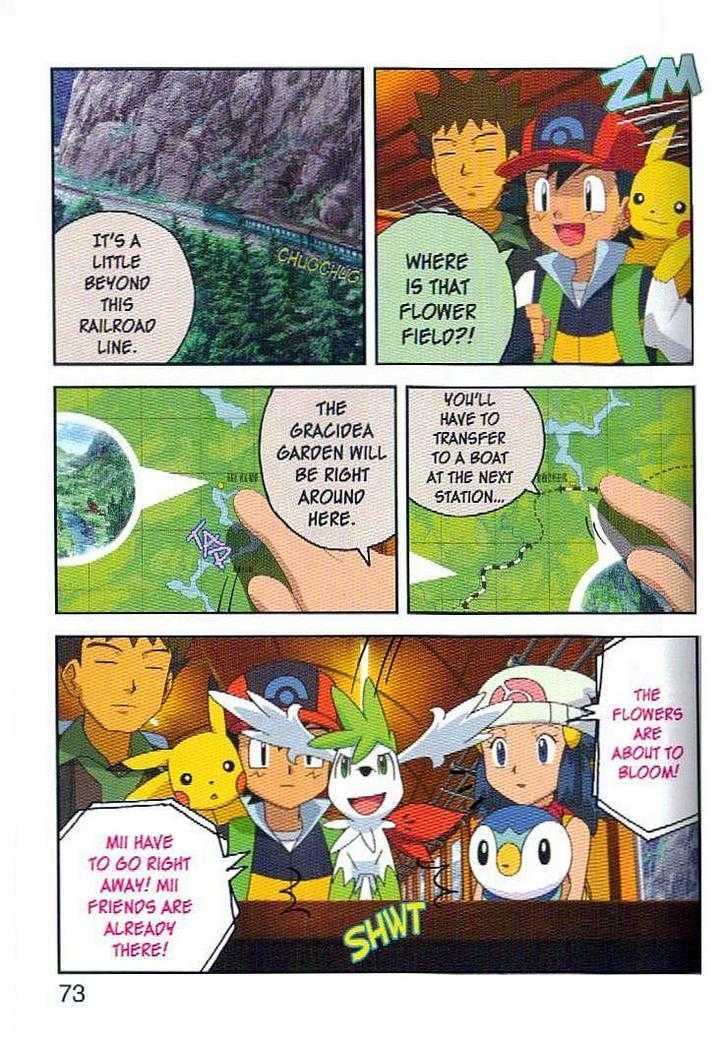 Pokemon: Giratina And The Sky Warrior! Ani-Manga - Chapter 3 : Shaymin S Voyage