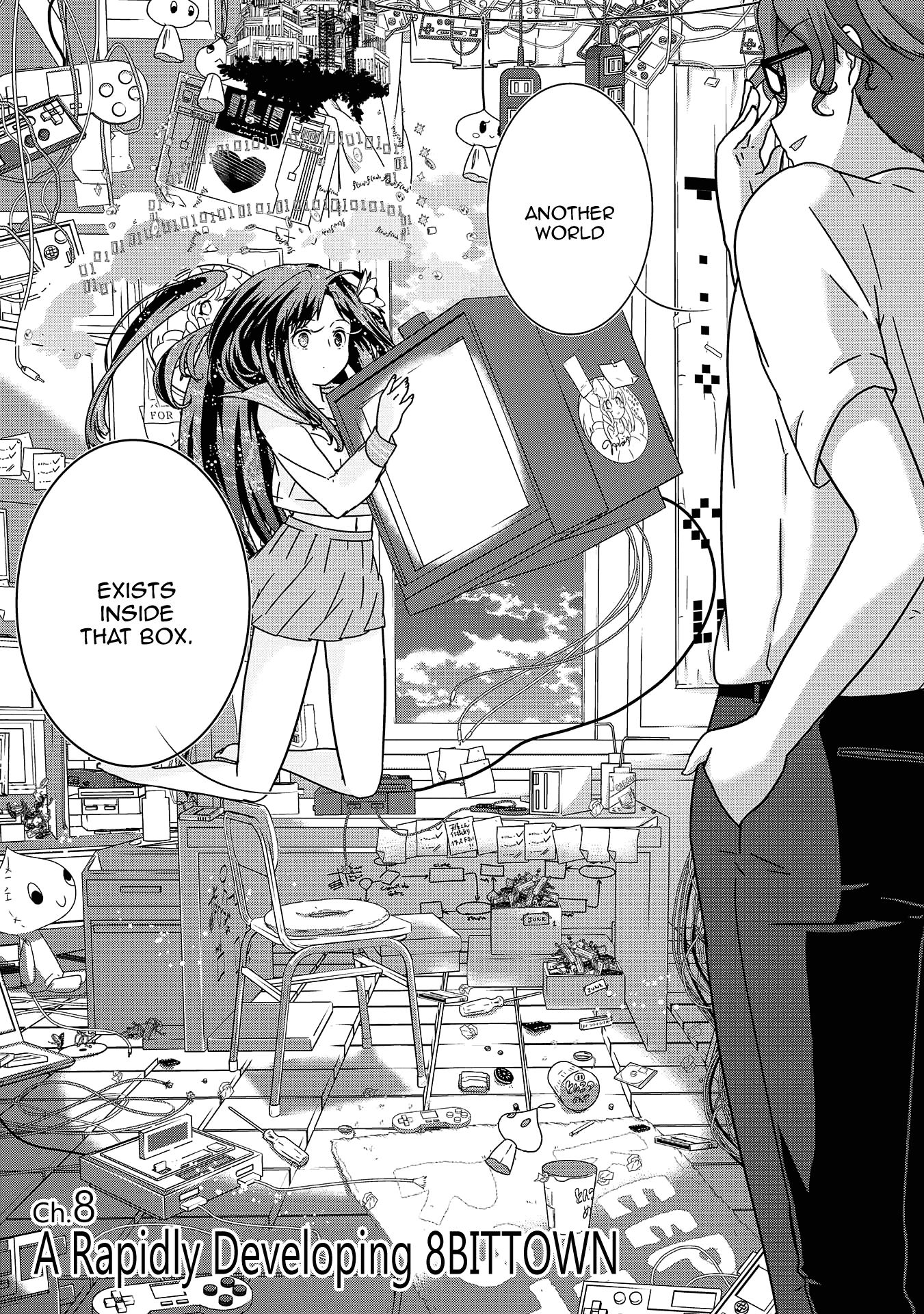 The Female God Of Babel: Kamisama Club In Tower Of Babel - Chapter 8: A Rapidly Developing 8Bittown