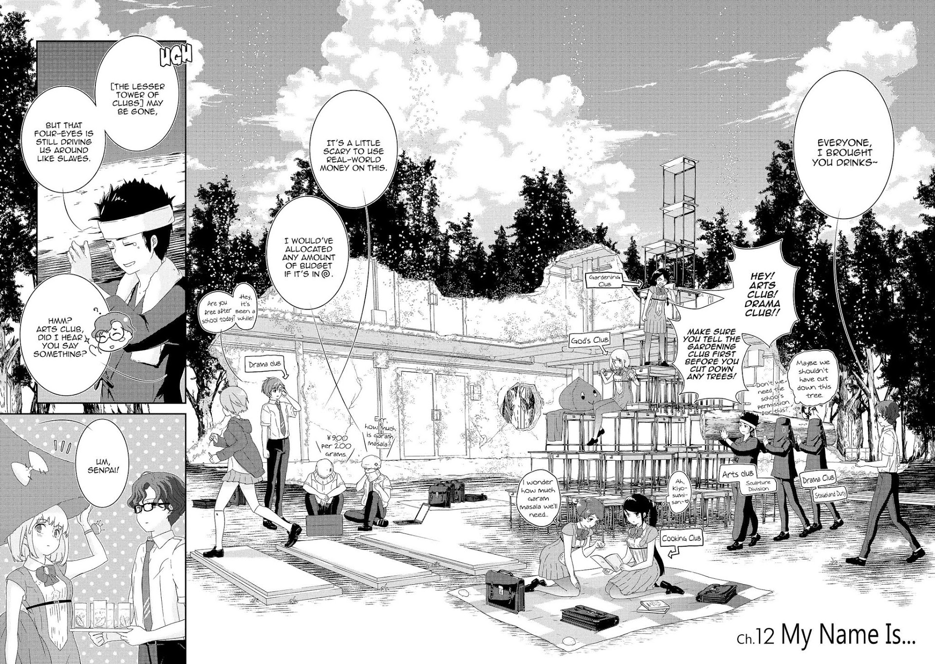 The Female God Of Babel: Kamisama Club In Tower Of Babel - Chapter 12: My Name Is... [End]