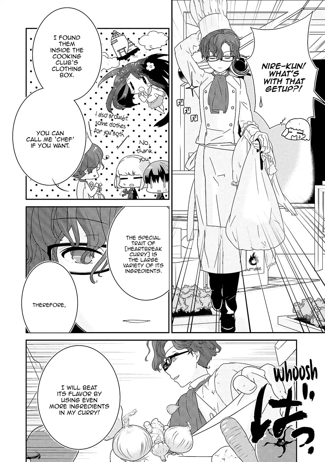 The Female God Of Babel: Kamisama Club In Tower Of Babel - Vol.1 Chapter 3: To The Broken-Hearted, Relax, And Have Curry