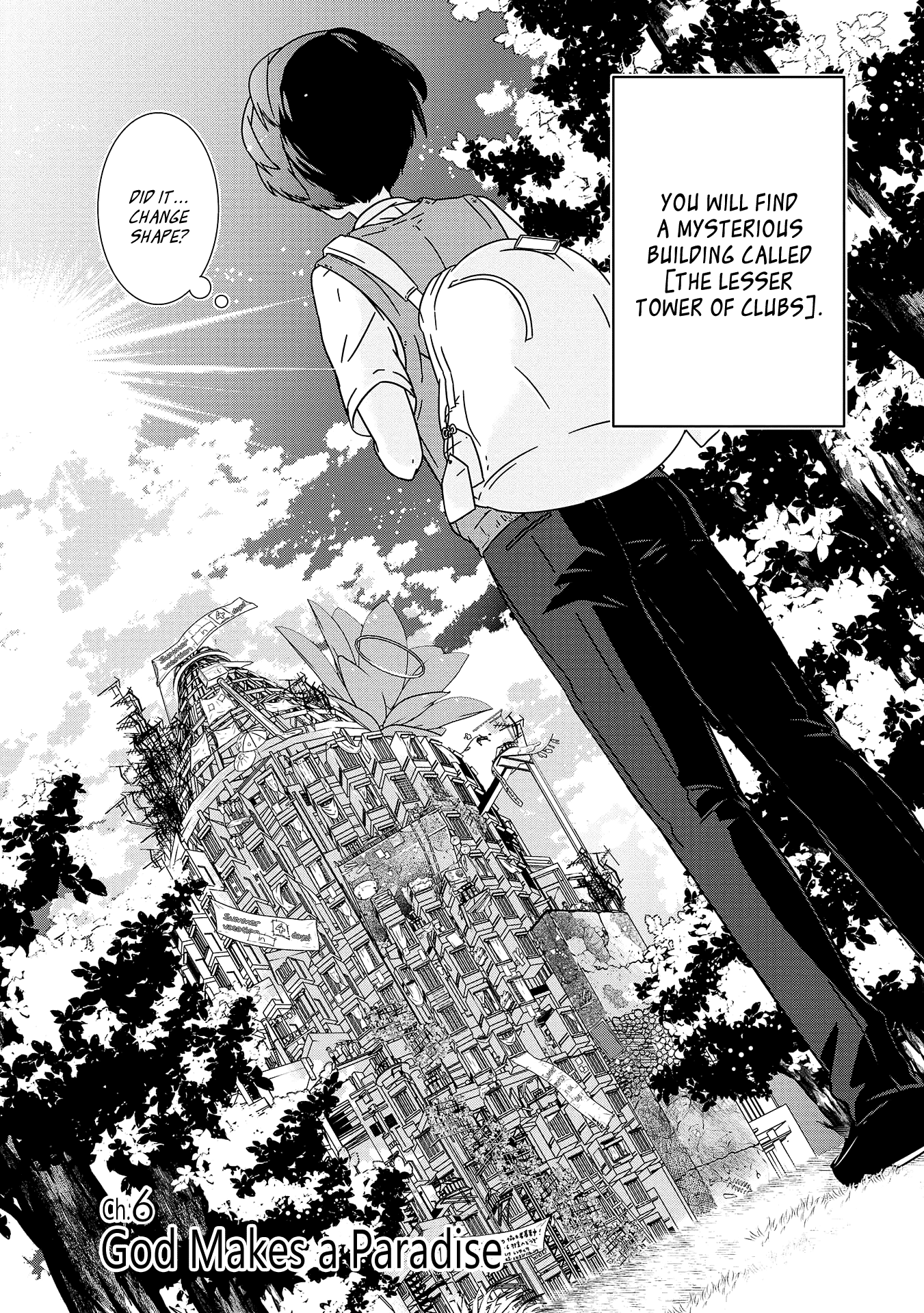 The Female God Of Babel: Kamisama Club In Tower Of Babel - Chapter 6: God Makes A Paradise