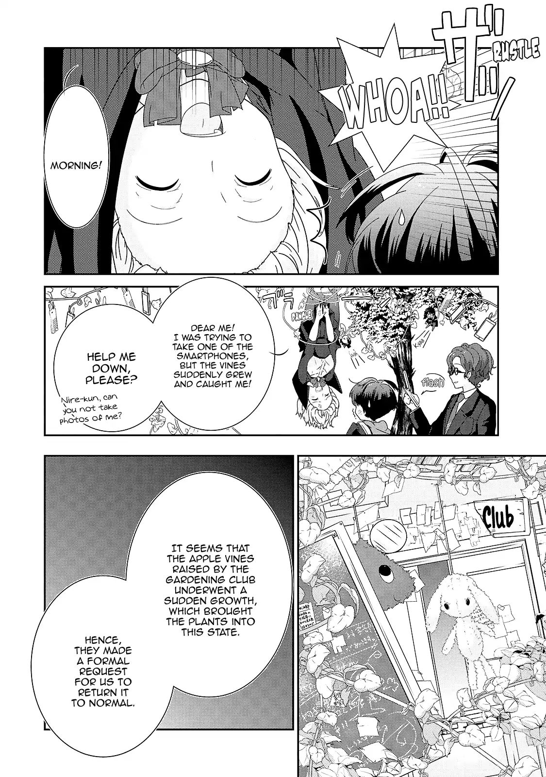 The Female God Of Babel: Kamisama Club In Tower Of Babel - Vol.1 Chapter 2: Her Snack, Politics