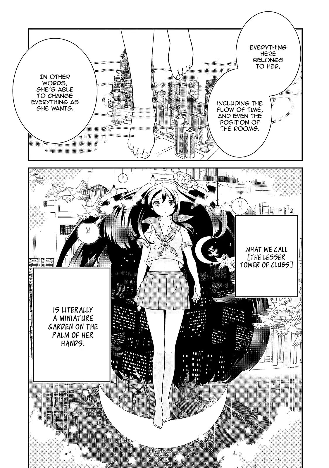 The Female God Of Babel: Kamisama Club In Tower Of Babel - Vol.1 Chapter 2: Her Snack, Politics