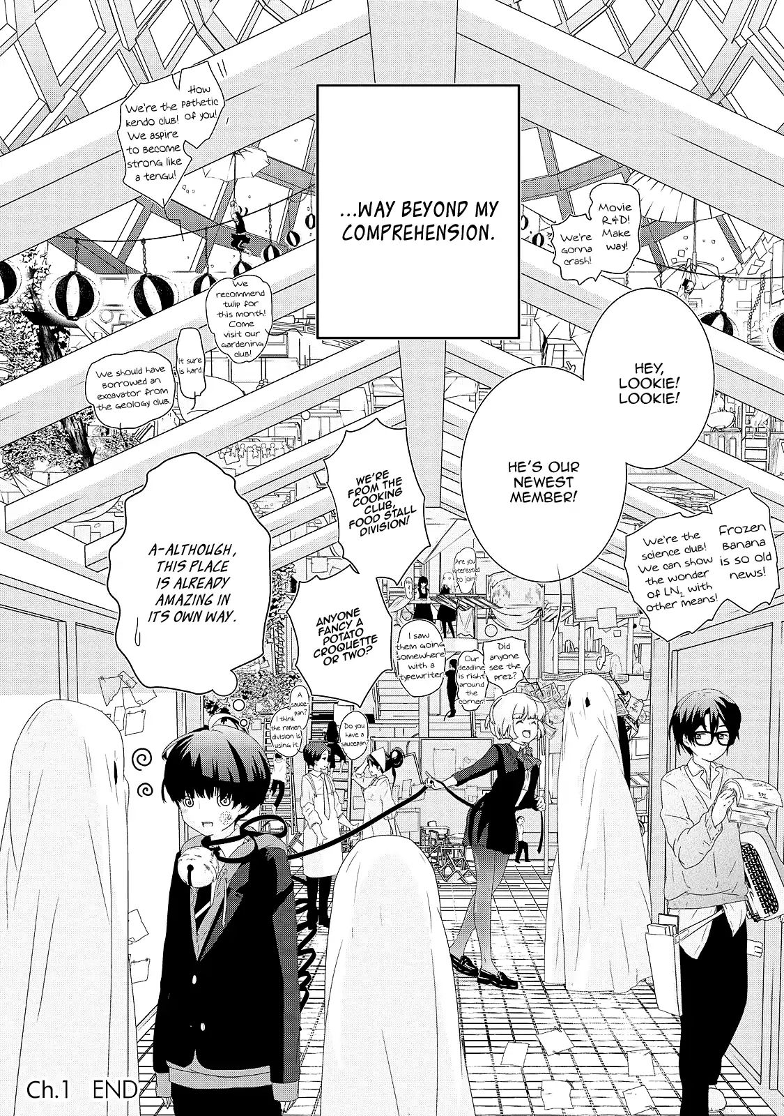 The Female God Of Babel: Kamisama Club In Tower Of Babel - Vol.1 Chapter 1: Welcome To [The Lesser Tower Of Clubs]