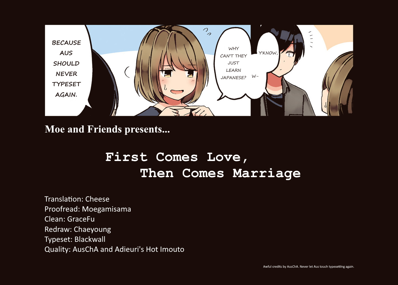 First Comes Love, Then Comes Marriage - Vol.1 Chapter 10: Memories Of A Dandelion