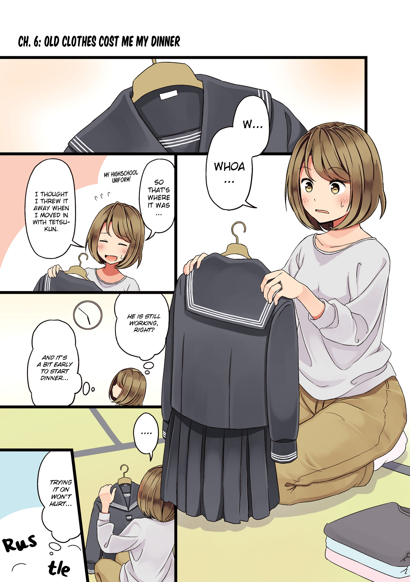 First Comes Love, Then Comes Marriage - Vol.1 Chapter 6: Old Clothes Cost Me My Dinner