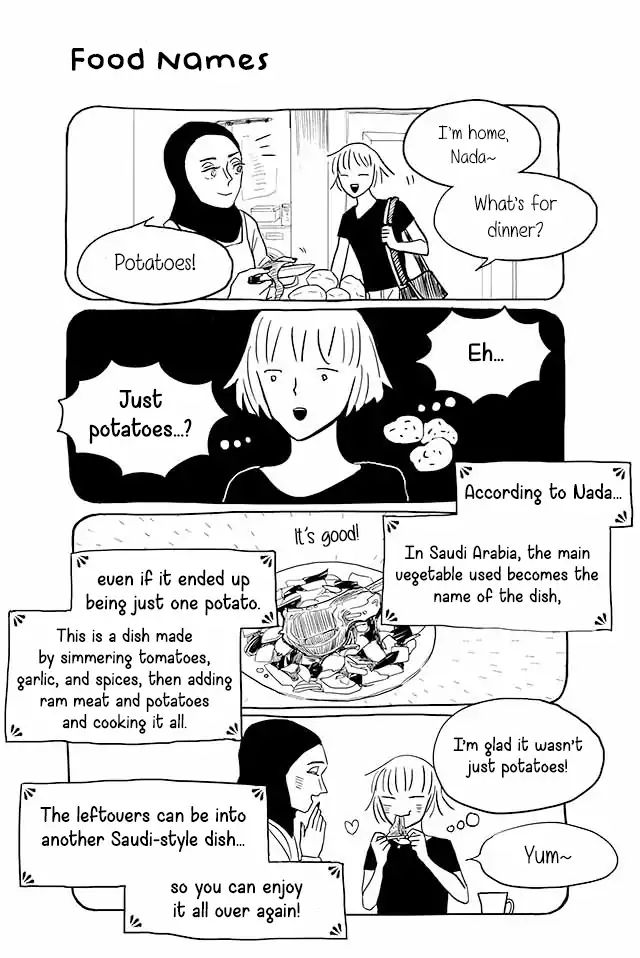 Satoko & Nada - Vol.1 Chapter 33: Food Names