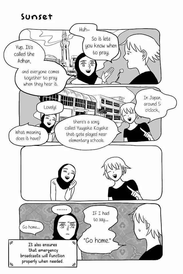 Satoko & Nada - Chapter 152: Sunset