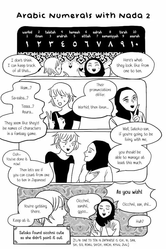 Satoko & Nada - Chapter 165: Arabic Numerals With Nada 2