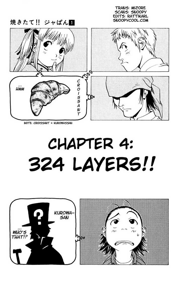 Yakitate!! Japan - Vol.1 Chapter 4 : 324 Layers