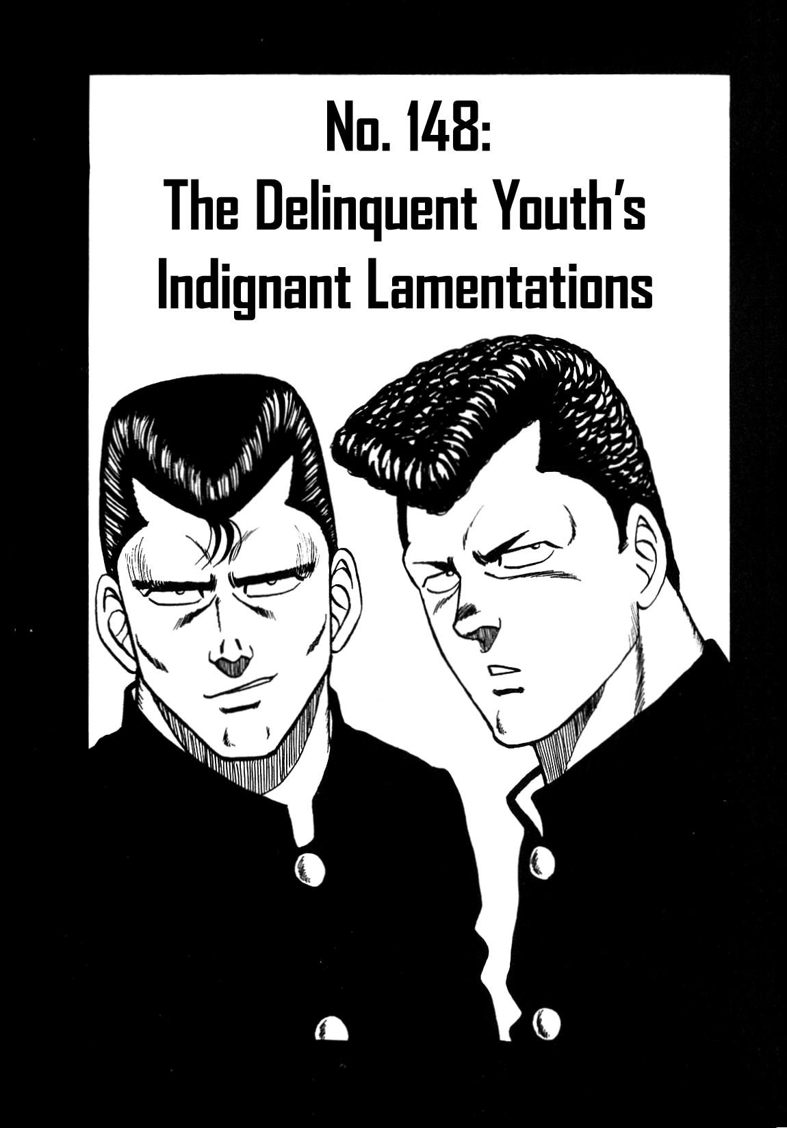 Be-Bop-Highschool - Chapter 148: The Delinquent Youth's Indignant Lamentations