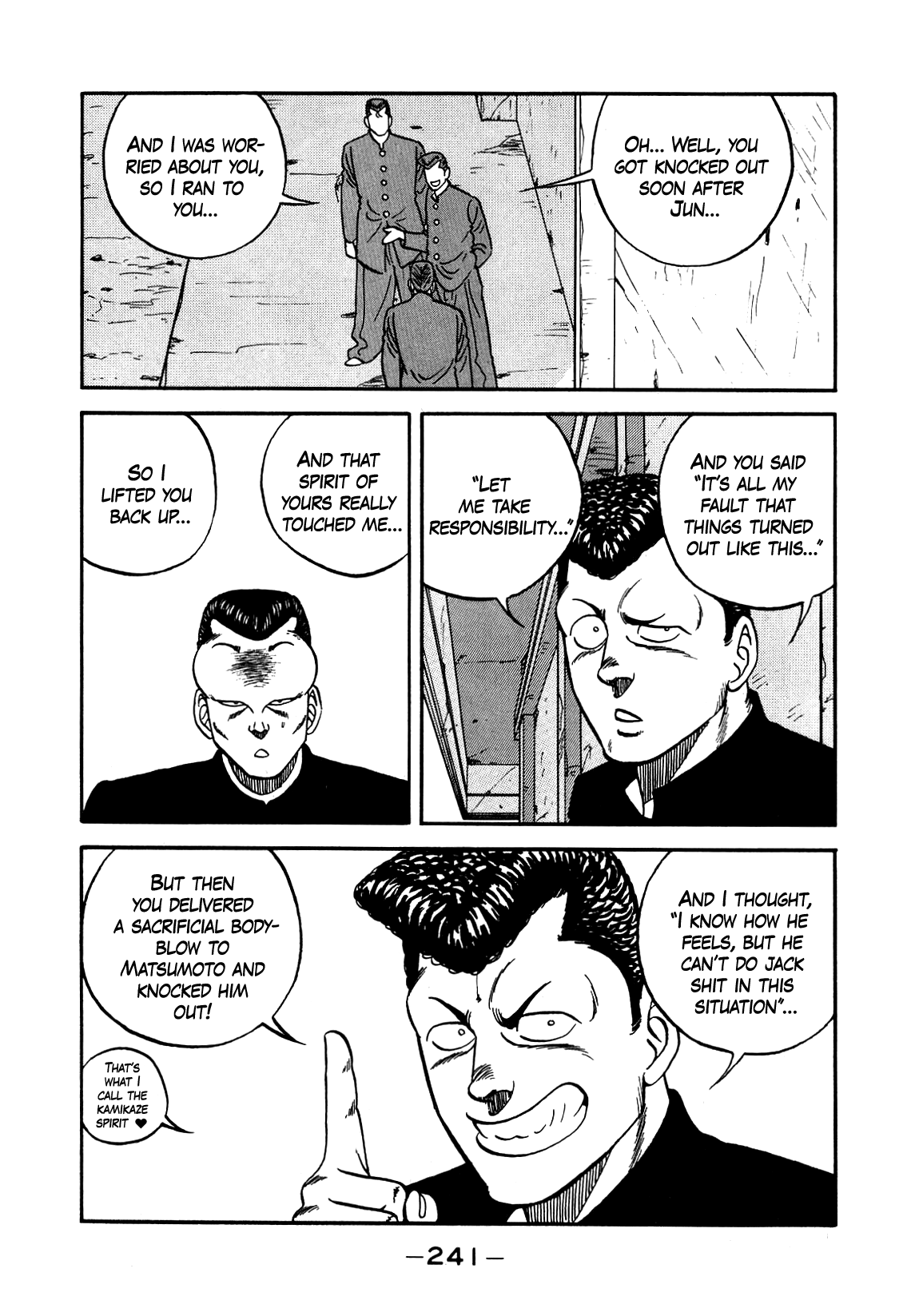 Be-Bop-Highschool - Chapter 138: The Delinquent Boss' Outspokenness