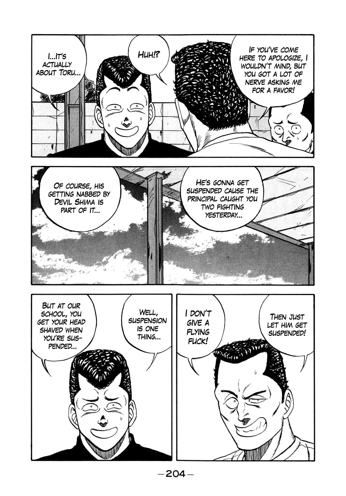 Be-Bop-Highschool - Vol.20 Chapter 152: The Delinquent Boss' Small Pond