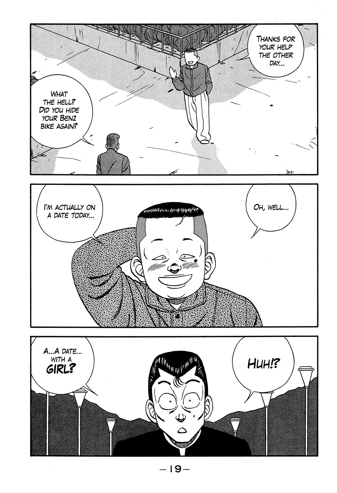 Be-Bop-Highschool - Vol.28 Chapter 184: The Grieving Bastard's Good Counsel