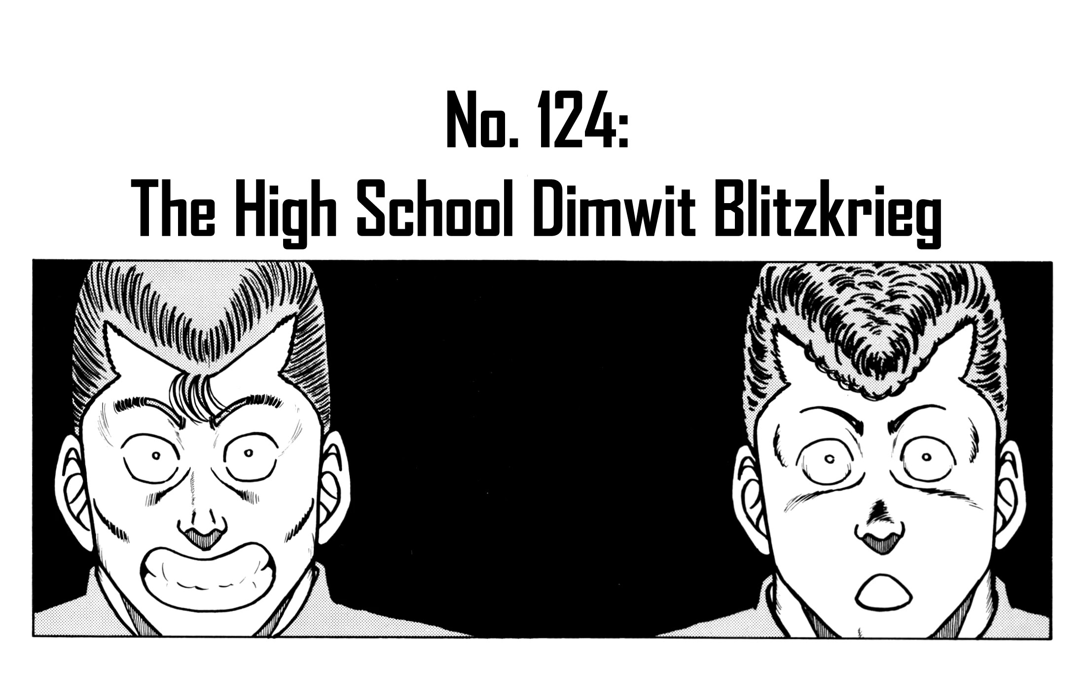 Be-Bop-Highschool - Chapter 124: The High School Dimwit Blitzkrieg