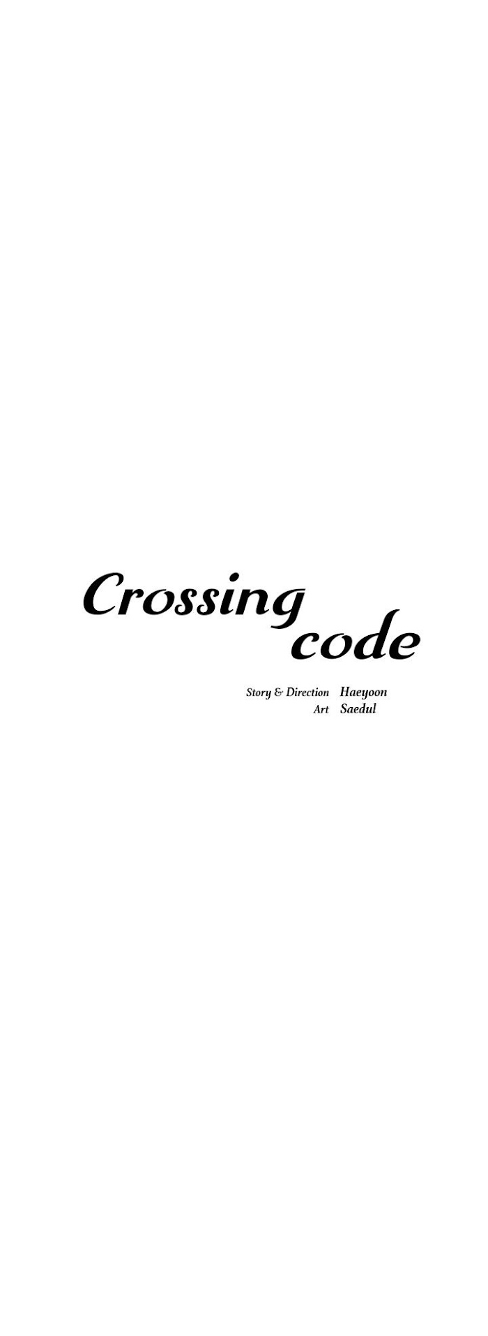 Crossing Code - Chapter 9