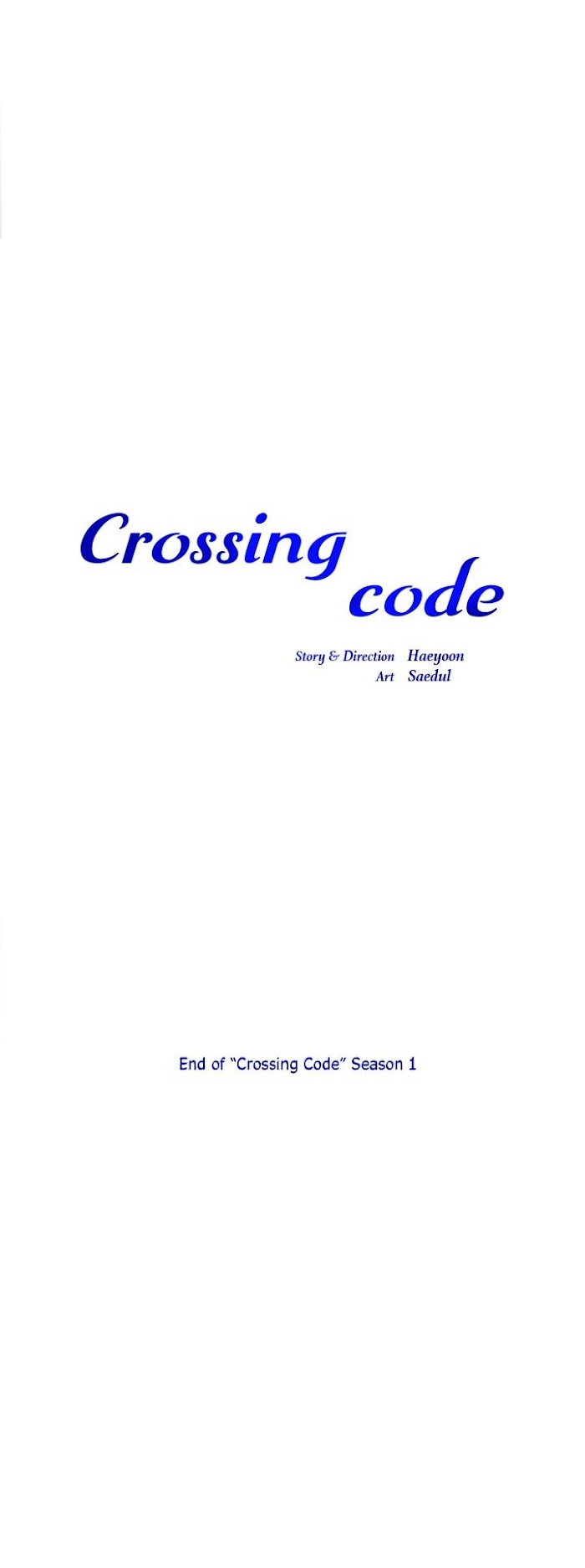 Crossing Code - Chapter 40