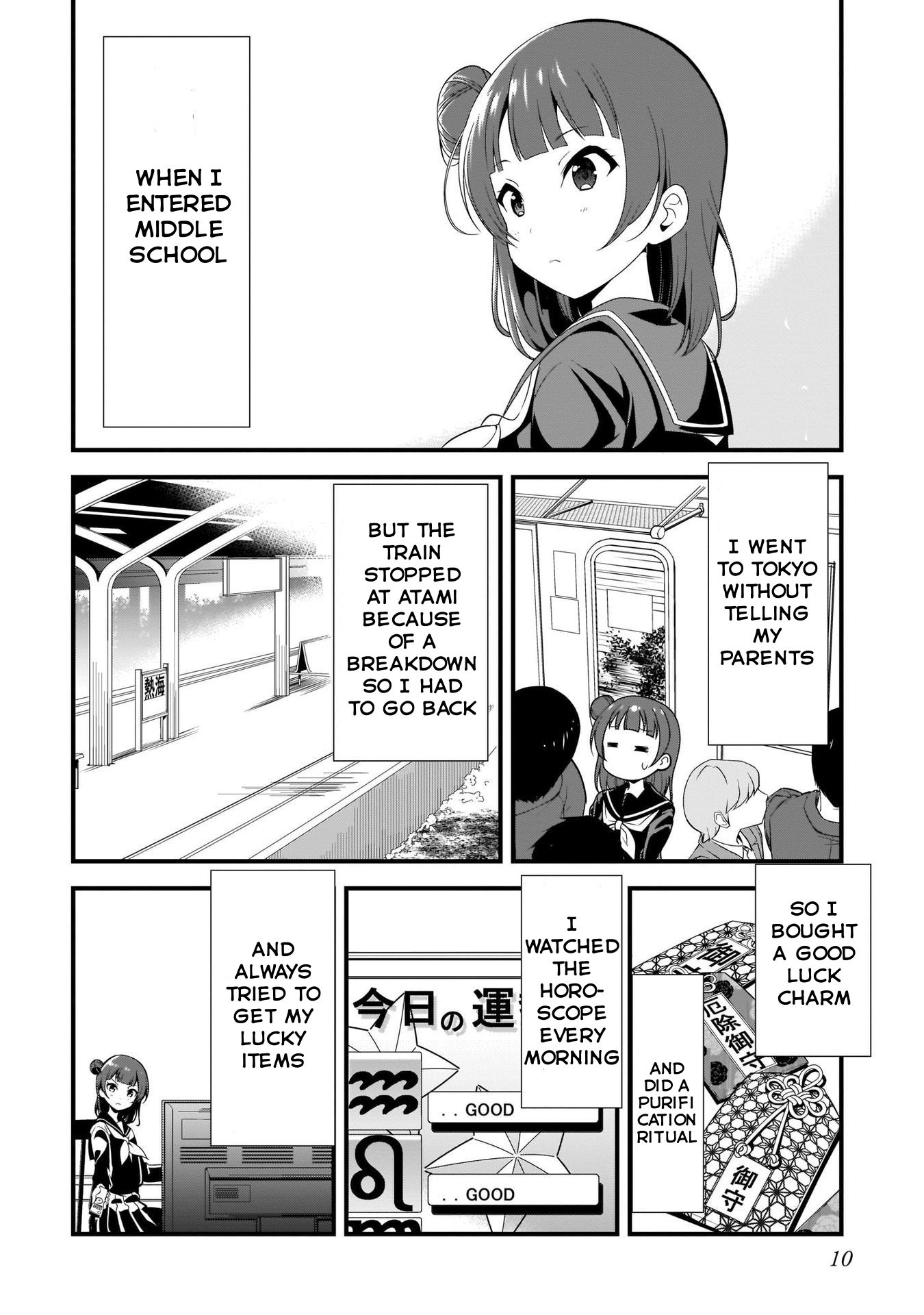 Love Live Sunshine: School Idol Diary - Vol.2 Chapter 4.1: The Meaning Of My Existence