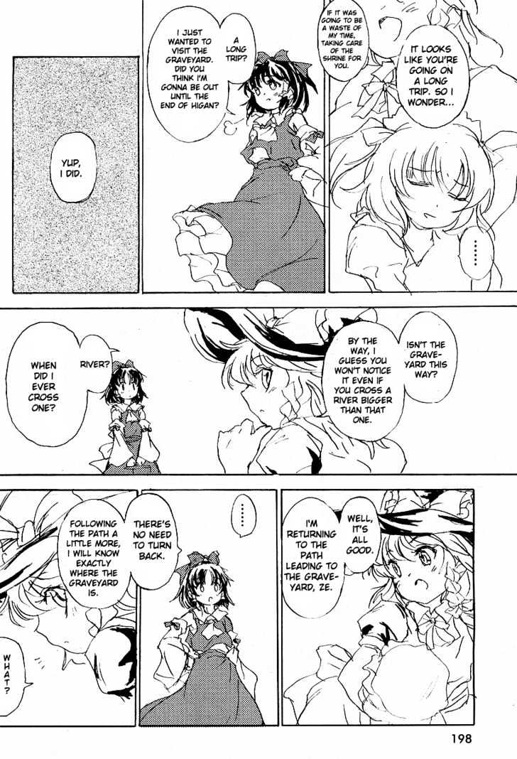 Touhou Sangetsusei: Strange And Bright Nature Deity - Vol.0 Chapter 2 : A Miko Without Hesitation