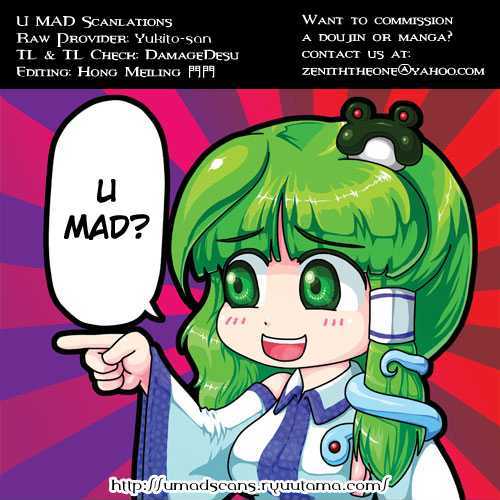 Touhou Sangetsusei: Strange And Bright Nature Deity - Vol.3 Chapter 22 : The Largest Organism In The World (Part 2)