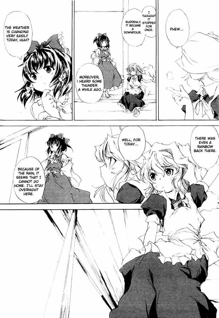 Touhou Sangetsusei: Strange And Bright Nature Deity - Vol.0 Chapter 1