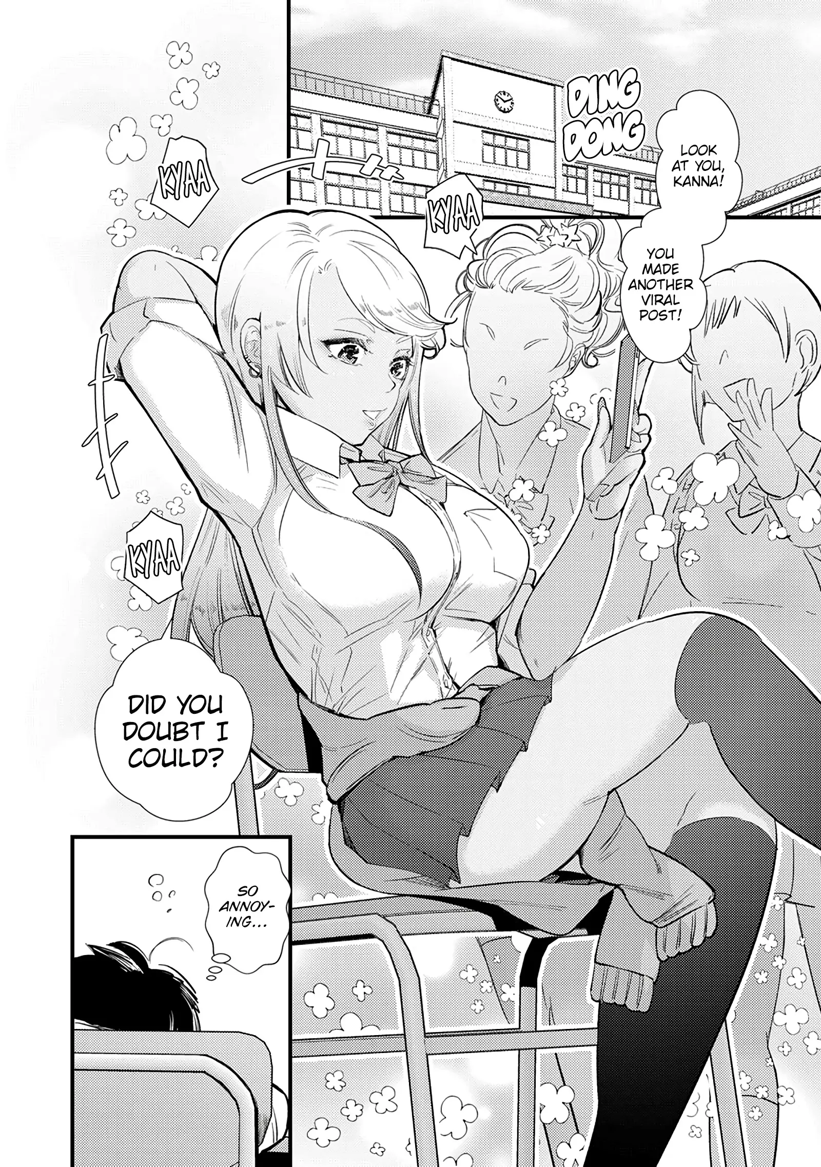 Gyaru Ni Koisuru 5 Byou Mae Anthology Comic - Vol.1 Chapter 5: Munching ♡ Kanna-Chan ~A Recipe For Making Gyaru Fall In Love With You~