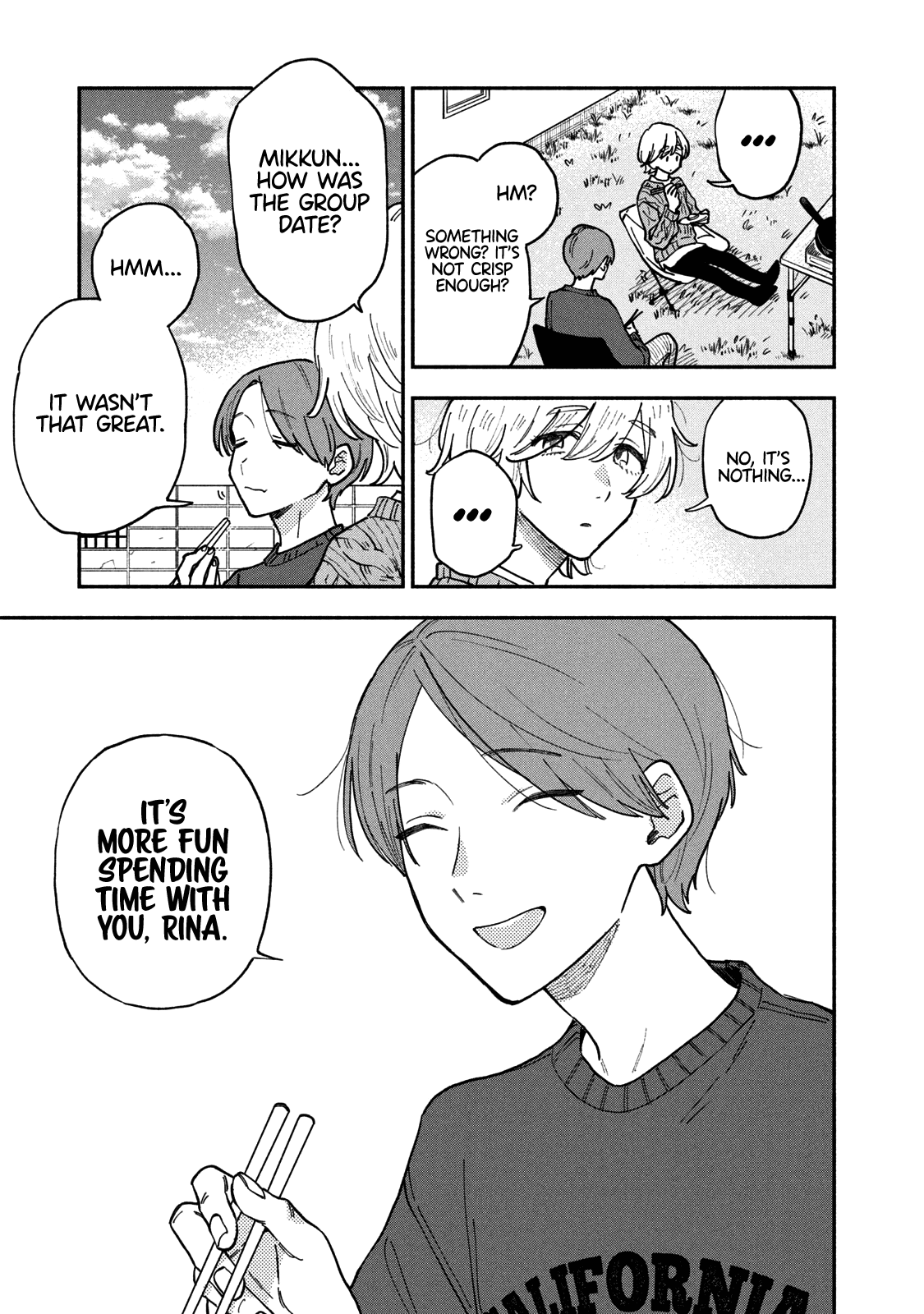 A Rare Marriage: How To Grill Our Love - Chapter 57: Rina-Chan Wants Some Serious Love Advice!