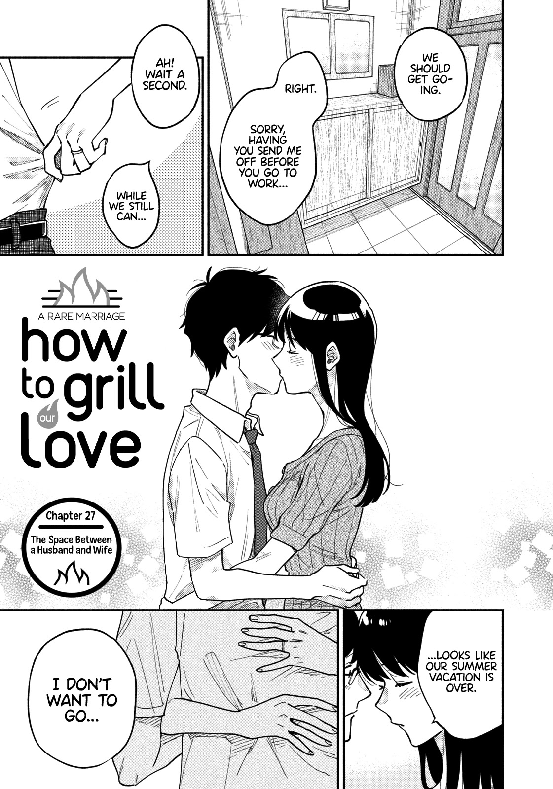 A Rare Marriage: How To Grill Our Love - Chapter 27: The Space Between A Husband And Wife