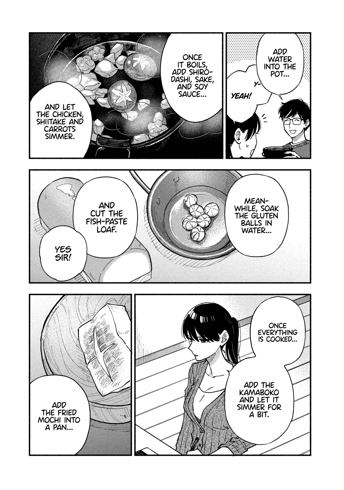 A Rare Marriage: How To Grill Our Love - Vol.8 Chapter 65: New Year’s Zoni That Brings Good Fortune!