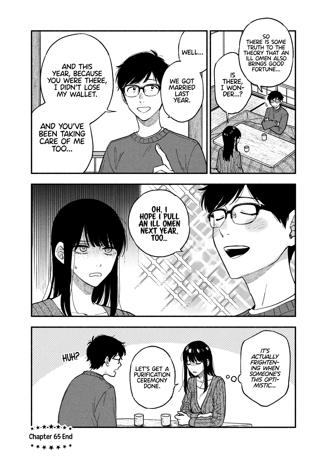 A Rare Marriage: How To Grill Our Love - Vol.8 Chapter 65: New Year’s Zoni That Brings Good Fortune!