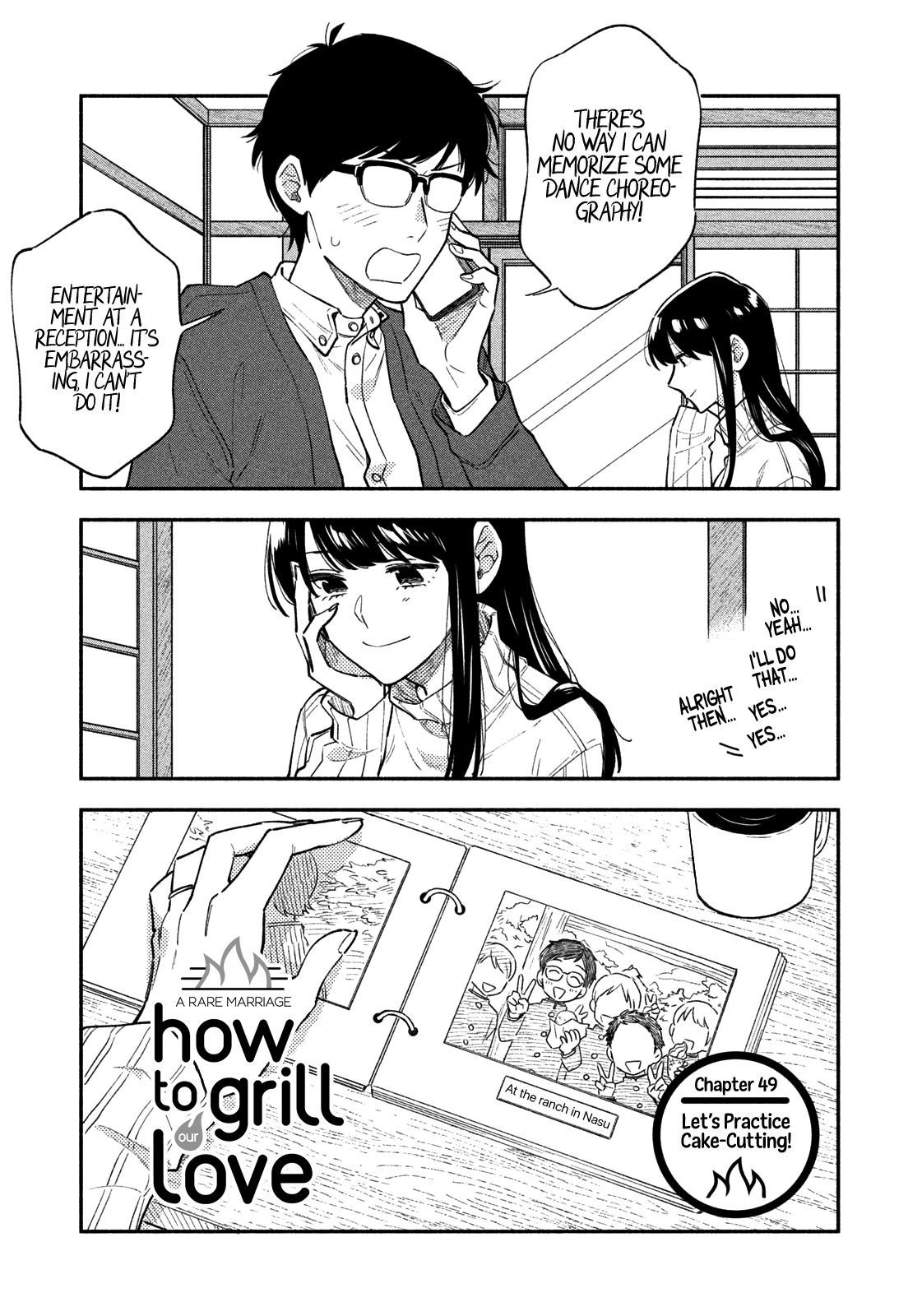 A Rare Marriage: How To Grill Our Love - Chapter 49: Let’s Practice Cake-Cutting!