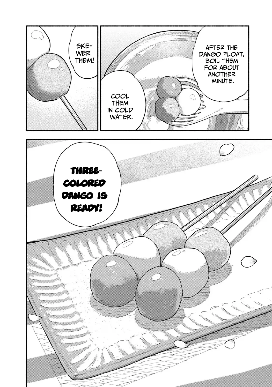 A Rare Marriage: How To Grill Our Love - Vol.12 Chapter 104: Hanami With Three-Colored Dango