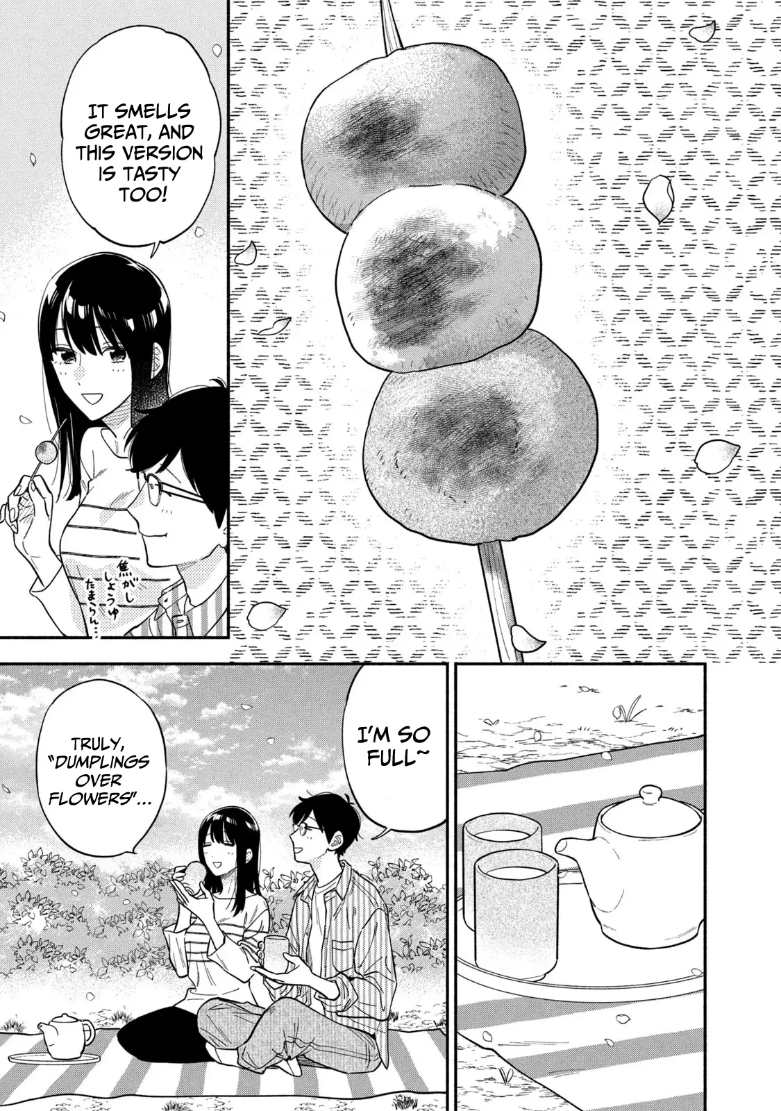 A Rare Marriage: How To Grill Our Love - Vol.12 Chapter 104: Hanami With Three-Colored Dango