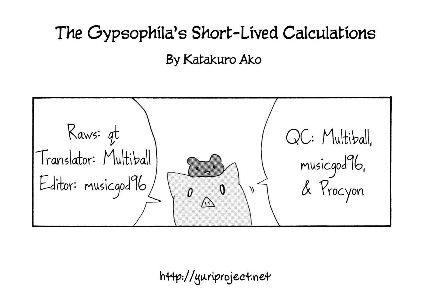 Ashita No Kimi Ni Hanataba Wo - Chapter 5: The Gypsophila’s Short-Lived Calculations