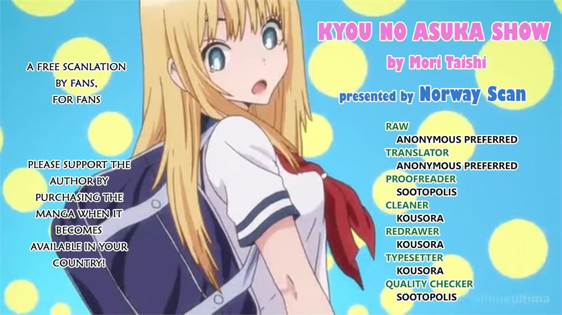 Kyou No Asuka Show - Vol.3 Chapter 26 : Idol