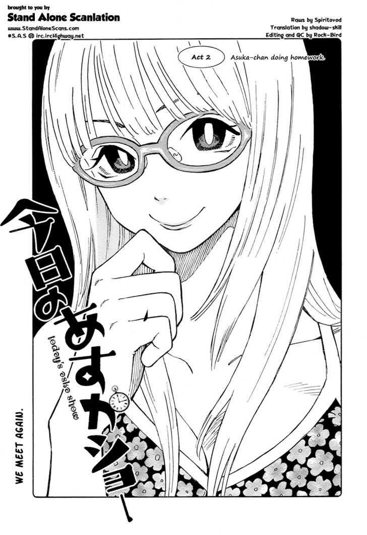 Kyou No Asuka Show - Vol.1 Chapter 2 : Asuka-Chan Doing Homework.