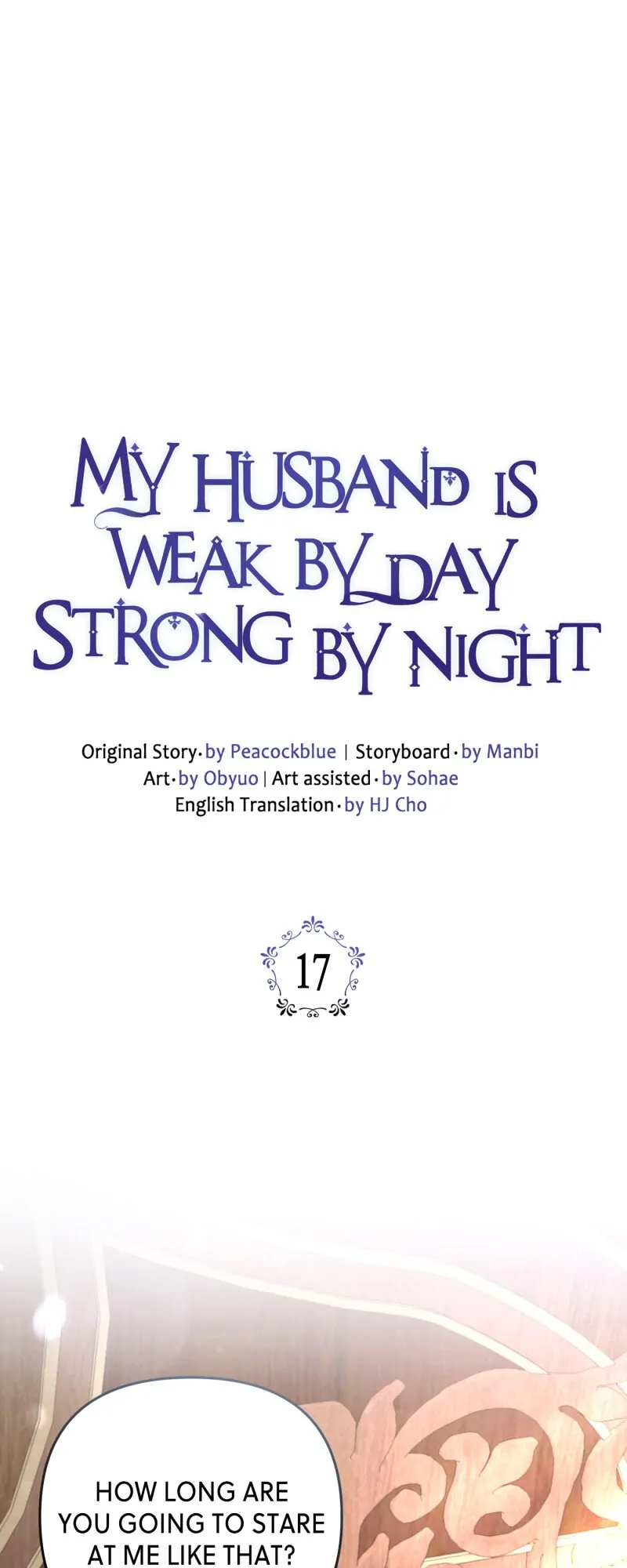 My Husband Is Weak By Day, Strong By Night - Chapter 17